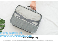 Portable Set Packing Cubes Luggage Travel Organizer Storage For Travel With Shoe Bag And Toiletry Bag