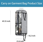 Garment Bags For Hanging Clothes, Suit Bag, Carry On Garment Bag, Moving Bags, Suit Travel Cover For Men