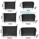 Mesh Makeup Cosmetic Bag Portable Travel Organizing Zipper Pouch Toiletries Pouches Home Office Accessories