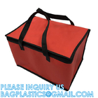 XL Insulated Food & Grocery Delivery Bag - For Catering, Restaurants, Delivery Drivers, Zipper and Handles,