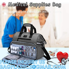 Medical Bag, Medical Equipment Bag, Adjustable Divider, Nonslip Bottom, Removable Shoulder Strap, Water-Resist