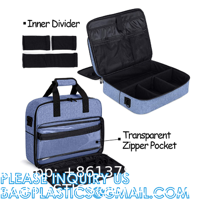 Portable Trauma Emergency Bag Medical Shoulder Bags First Aid Kit Bag, Medical Supplies with Fixed Pockets
