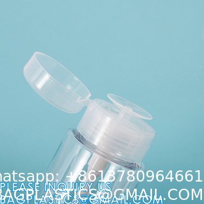 Nail Polish Remover Bottle, Pump Alcohol Dispenser, Makeup Acetone Containers, skincare packaging sets