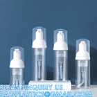 Foaming Dispenser Bottle, Travel Spray Bottle Container Cosmetics Bottle Transparent Dry Powder Spray Bottle