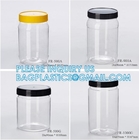 Plastic Square Grip Storage Jar, Candy Buffet Containers, Food Jar, Cosmetic Jar, Spice jar, juice sauce bottle