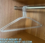Laundry Hanger, Metal Wire Hanger Disposable Galvanized Coat Hanger White Hanger Used For Clothes Manufacturer