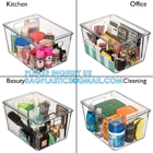 Plastic Storage Bins With Lids X-Large – Perfect Kitchen Or Pantry Organization, Fridge, Cabinet Organizers