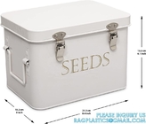 Plastic Seed Storage Box, Seeds Storage Organizer Container, Flower Seeds,Vegetable Seeds, Clover Seeds, Basil Seeds