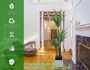 Artificial Tree Plant with 76 Leaves, Nursery Plastic Pot, Feel Real Technology, Green Tree 5.3ft Faux Agave