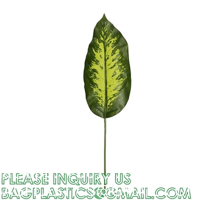 Kinds Artificial Palm Leaves Tropical Fake Leaves, Monstera Leaf Faux Leaves Party Table Decoration Wedding Birthday