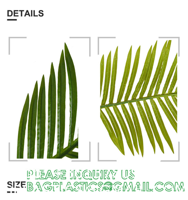 Kinds Artificial Palm Leaves Tropical Fake Leaves, Monstera Leaf Faux Leaves Party Table Decoration Wedding Birthday