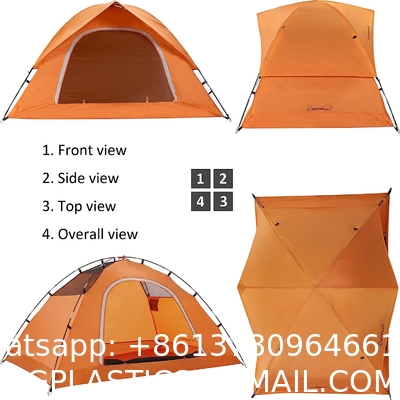Camping Tent for 2 Person, 4 Person, 6 Person - Waterproof Two Person Tents for Camping, Easy Up Tent for Family