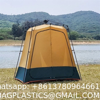 Shower Shelter – Giant Portable Outdoor Pop UP Camping Shower Tent Enclosure – Changing Room – 2 Rooms – Instant