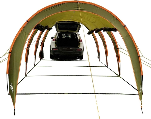Waterproof Car Awning Sun Shelter, Portable Auto Canopy Camper Trailer Sun Shade for Camping, SUV, Outdoor, Beach Army