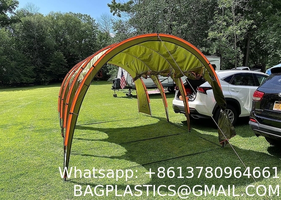 Waterproof Car Awning Sun Shelter, Portable Auto Canopy Camper Trailer Sun Shade for Camping, SUV, Outdoor, Beach Army