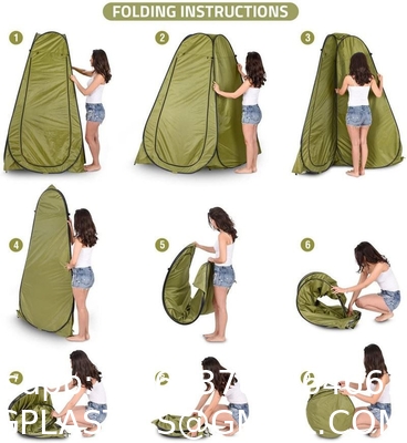 Pop Up Privacy Tent Shower Tent Portable Outdoor Camping Bathroom Toilet Tent Changing Dressing Room Privacy Shelters