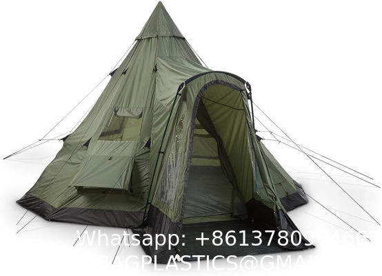 Outdoor Military Army Camping Tent, Easy Setup Outdoor Tents Water Resistant Lightweight Portable Backpacking