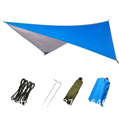 Outdoor Camping Beach Sunshade Sky Tent, Beach Canopy Tent Sun Shade, Gradient Beach Canopy, Stability Upgraded tent