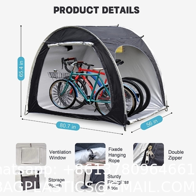 Outdoor Bicycle Storage Room Tent, Bike Cover Storage Outdoor Portable Bicycle Tent, Storage Tent for Home Garden