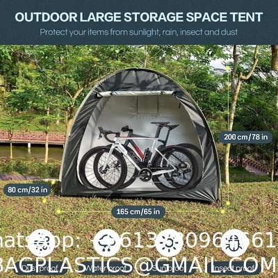 Outdoor Bicycle Storage Room Tent, Bike Cover Storage Outdoor Portable Bicycle Tent, Storage Tent for Home Garden