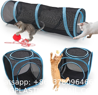 Tent Outdoor, Pet Enclosure Tent Suitable for Cats and Small Animals, Indoor Playpen Portable Exercise Tent with Car