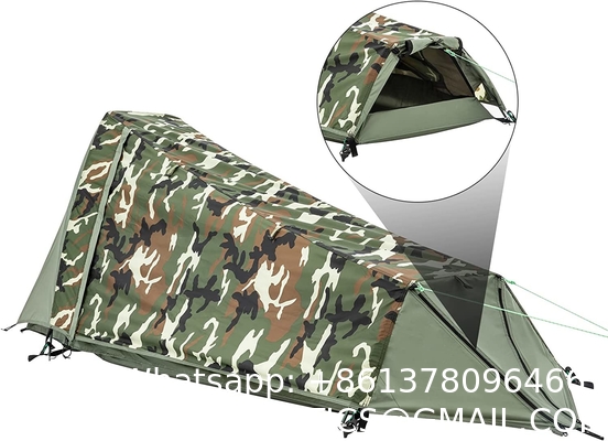 Ultralight Camping Tent, Ultralight Single Person Bivy Tent for Camp Waterproof 1 Man Tent Camping Hiking Backpack