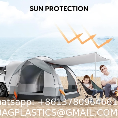 SUV Car Tent, Tailgate Shade Awning Tent for Camping, Vehicle SUV Tent Car Camping Tents for Outdoor Travel