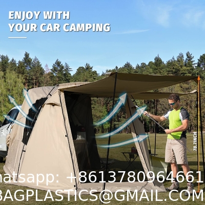 SUV Car Tent, Tailgate Shade Awning Tent for Camping, Vehicle SUV Tent Car Camping Tents for Outdoor Travel