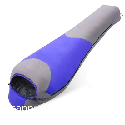 Mummy Sleeping Bag, 0°F Sleeping Bag for Big & Tall Adults, No-Snag Zipper Adjustable Hood for Warmth Ventilati