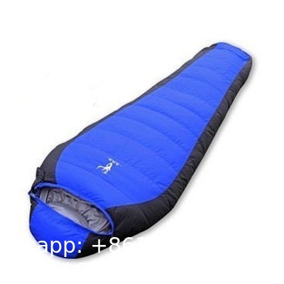 Mummy Sleeping Bag, 0°F Sleeping Bag for Big & Tall Adults, No-Snag Zipper Adjustable Hood for Warmth Ventilati