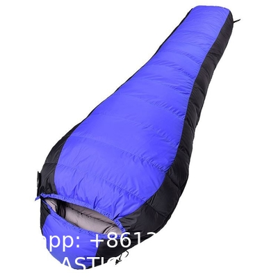 Mummy Sleeping Bag, 0°F Sleeping Bag for Big & Tall Adults, No-Snag Zipper Adjustable Hood for Warmth Ventilati