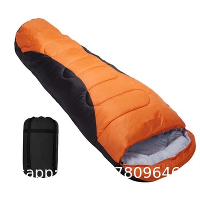 Mummy Sleeping Bag, 0°F Sleeping Bag for Big & Tall Adults, No-Snag Zipper Adjustable Hood for Warmth Ventilati