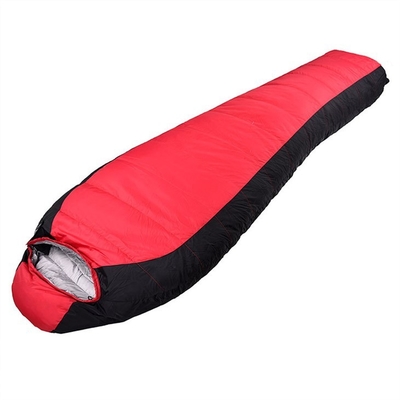 Mummy Sleeping Bag, 0°F Sleeping Bag for Big & Tall Adults, No-Snag Zipper Adjustable Hood for Warmth Ventilati