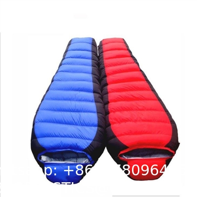 Mummy Sleeping Bag, 0°F Sleeping Bag for Big & Tall Adults, No-Snag Zipper Adjustable Hood for Warmth Ventilati