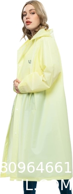 Oxford Raincoat Polyester & PVC Raincoat PVC Raincoat EVA Raincoat, Rain Poncho Reusable Unisex for Women Rain Cape