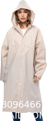 Oxford Raincoat Polyester & PVC Raincoat PVC Raincoat EVA Raincoat, Rain Poncho Reusable Unisex for Women Rain Cape