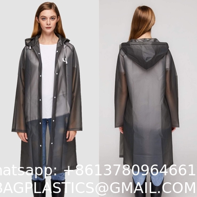 Oxford Raincoat Polyester & PVC Raincoat PVC Raincoat EVA Raincoat, Rain Poncho Reusable Unisex for Women Rain Cape