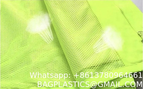 Reflective Raincoat, Classic Raincoat Waterproof Hi Vis Reflective Long Rain Jacket ANSI Class 3 Yellow, 4X-Large
