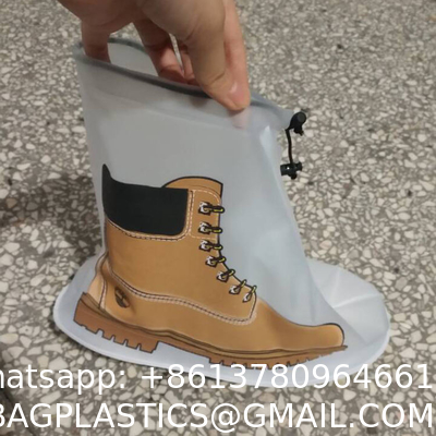 Waterproof Plastic High Heel Boots Rain Shoes Cover For Rain,  ankle Boot Foldable Waterproof Rain Shoes covers