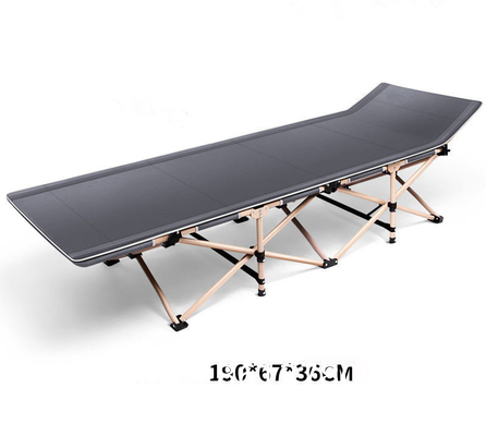 Oxford Folding Steel Camp Emergency Beds Cot olding Bed, Camping Cot Bed Foldable Customized 600D Polyester Fabric