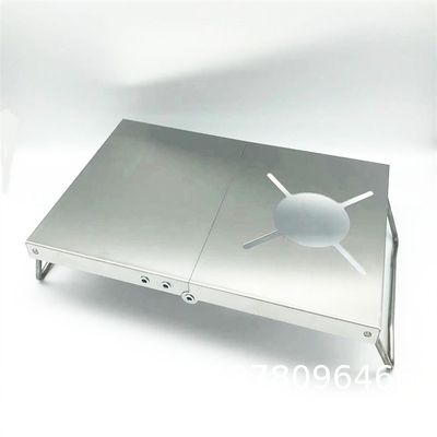 Gas Stainless Steel Camping Stove, Camping Accessories Portable Gas Grill, Camping Camp Range Chef Griddle Outdoor