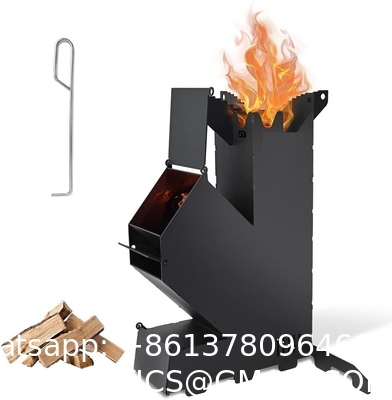 Rocket Stove Rocket Stove for Cooking Portable Wood Burning Stove Mini Wood Stove Wood Fire Camping Stove