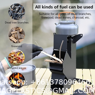 Rocket Stove Rocket Stove for Cooking Portable Wood Burning Stove Mini Wood Stove Wood Fire Camping Stove
