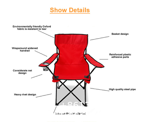 Customizable Logo Countries Flag Printed Folding Metal Camping Beach Chair Wholesale Factory Aluminum Foldable