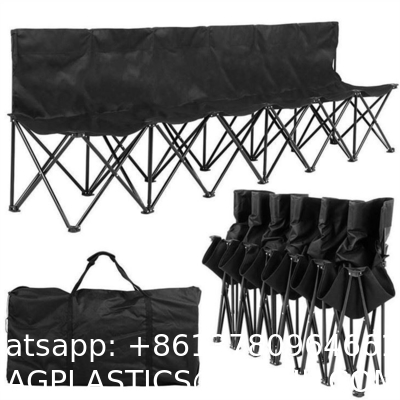 Outdoor Garden Lightweight 6 Seats Folding Portable Sport Beach Lounge Chair, Foldable Custom Logo Camping Chairs