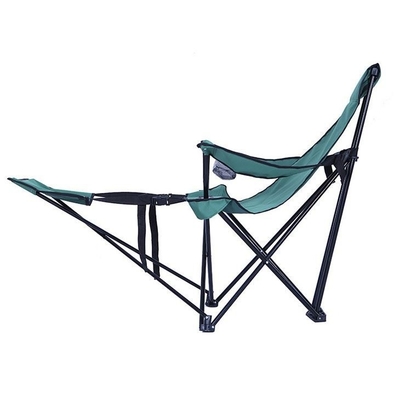 Comfortable Reclining Folding Armrest Camping Chair High Quality Foldable Fishing Chairs With Footrest Cup Holder