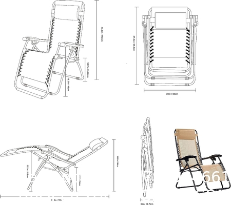 Folding Chairs Heavy Duty Support 350 lbs Moon Chair with Carry Bag Portable Folding Camping Chair with Carry Bag