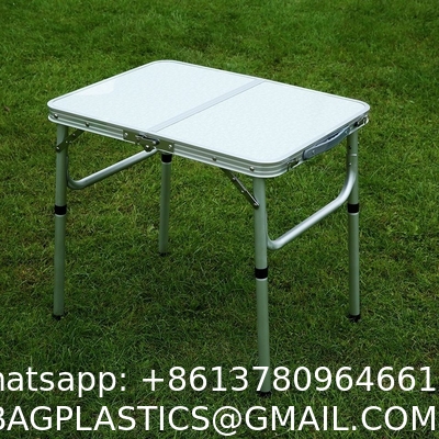 Foldind Camping Table 4FT Card Table Aluminum Lightweight Foldable Table w/Handle for Indoor Outdoor Portable Table