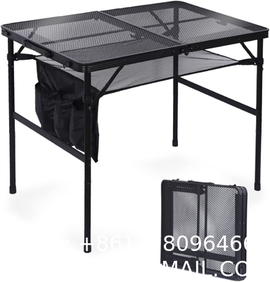 Outdoor Spliced Camping Folding Table, Outdoor Table, Card Table, Portable Grill Table, Adjustable Heights