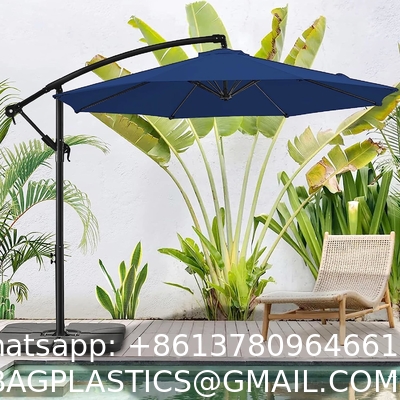Canopy, Cantilever Umbrella Hanging Umbrellas, Fade Resistance & Water-repellent UV Protection Solution-dyed Fabric